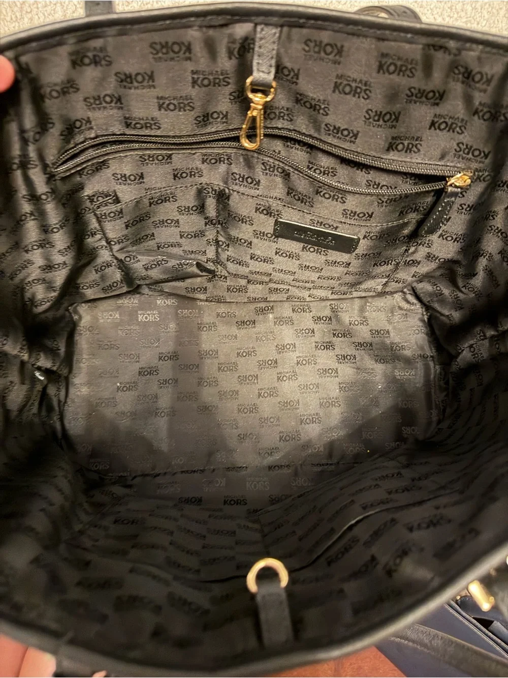 ✨Michael Kors Jet Set Travel Black Saffiano Leather Set! ✨